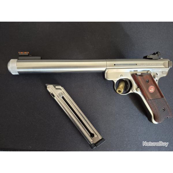 Pistolet Ruger Mark III Competition - Silencieux Int�gral
