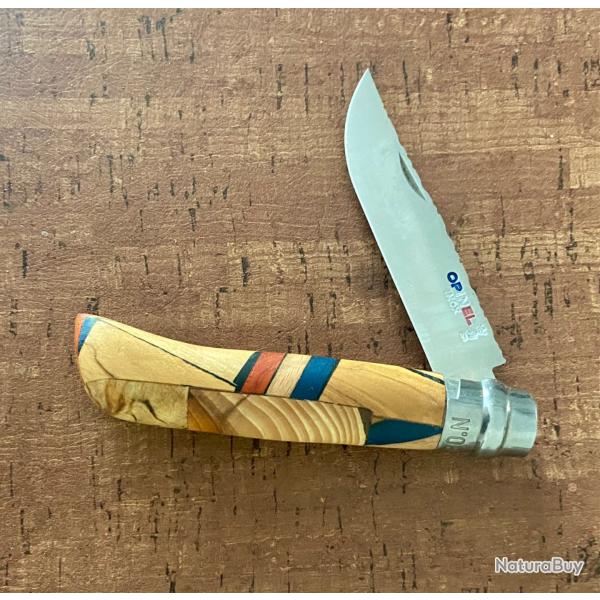Couteau de poche Custom N�8. lame inox opinel