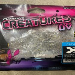 Leurres Fox Rage Creatures UV Crayfish 9cm salt n pepper