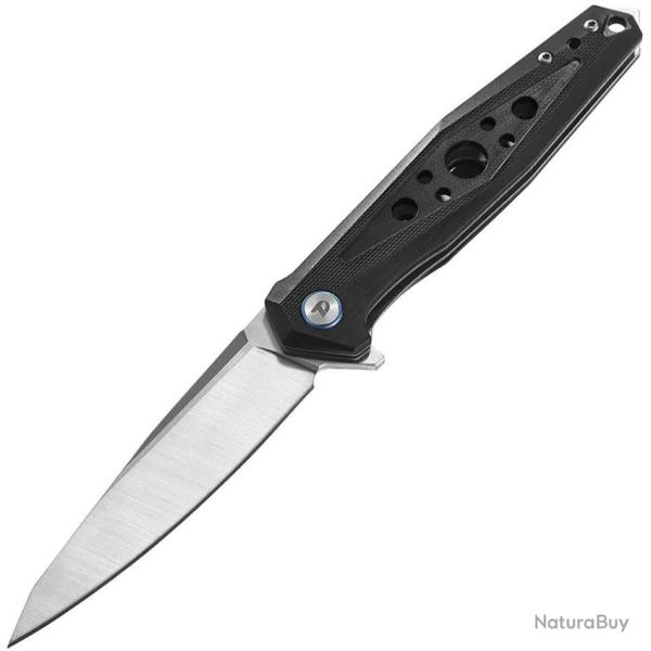 Couteau Dreamtech Lame Acier D2 Spear Point Manche G10 Black Liner Lock DTK3347GB