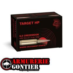 Munitions Geco Target HP 6.5 Creedmoor 130 gr (Bo&icirc;te de 50)