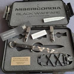 Dague Extrema ratio misericordia black warfare &eacute;dition anniversaire