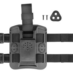Plaque de cuisse VEGA polym&egrave;re 3 liens pour holster