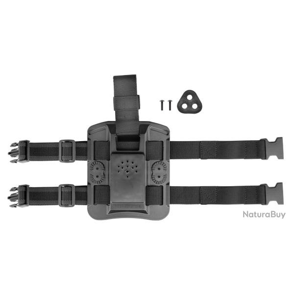 Plaque de cuisse VEGA polym�re 3 liens pour holster