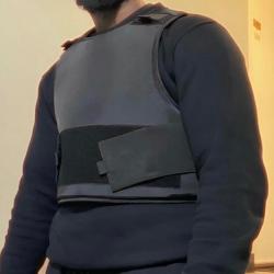 Gilet Pare-Balle Nij3A Plaque PE