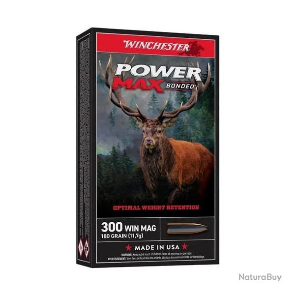 POWER-MAX winchester power max bonded 300 win mag 180g