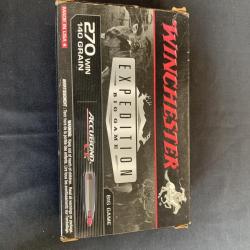 Accubond winchester accubond 270 win 140gr *20
