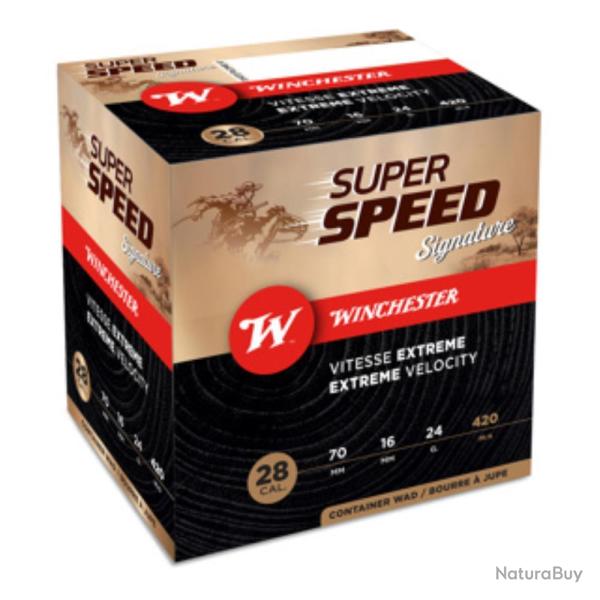 CARTOUCHES SUPER SPEED 28/70 24G X25 - N�6 - WINCHESTER