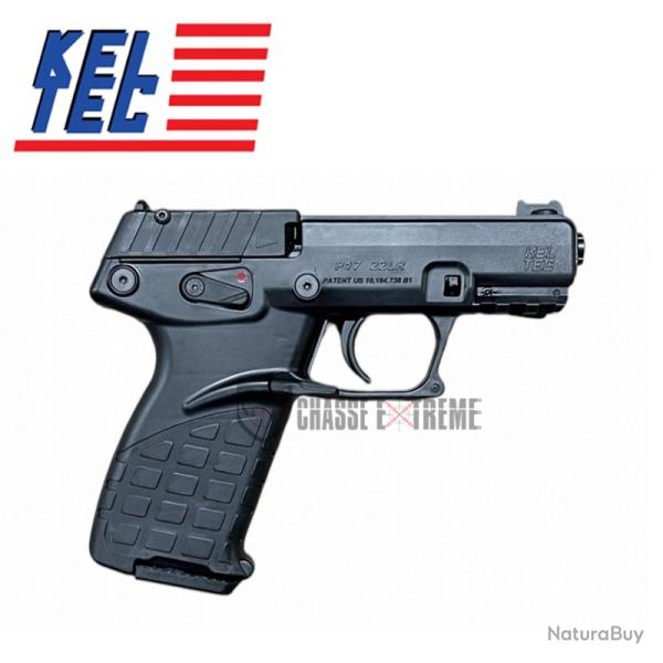 Pistolet KELTEC P17 Cal 22 Lr Noir