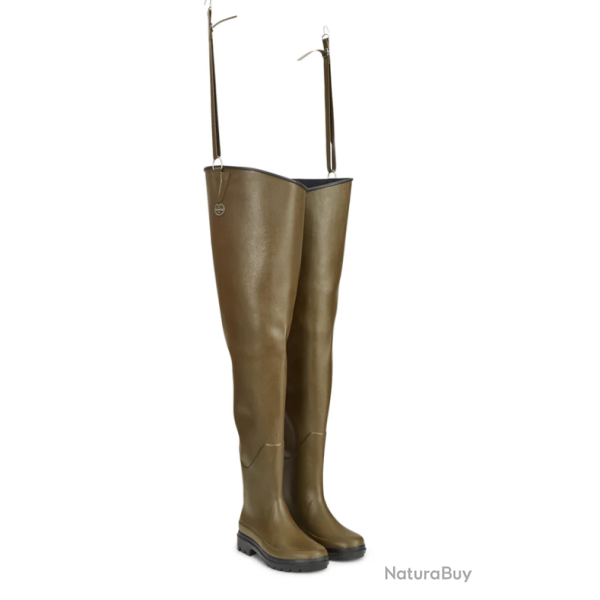 Cuissardes DELTA Limaille Ponti Lined Thigh Boot - LE CHAMEAU 37
