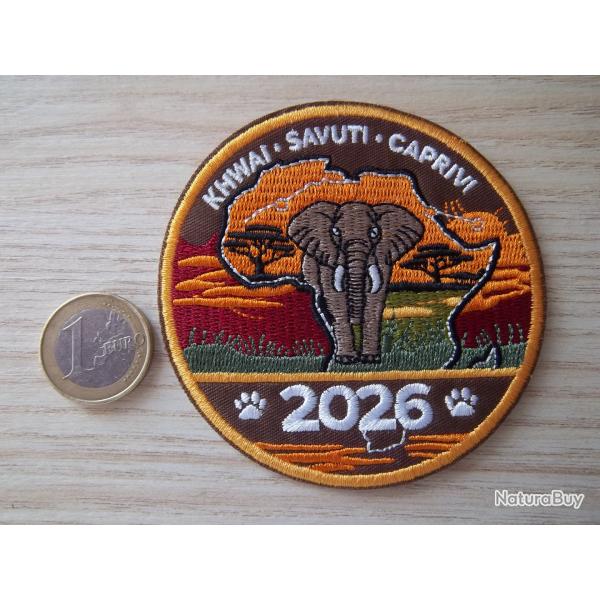 �cusson safari khwai Savuti Caprivi Afrique 2026 insigne collection