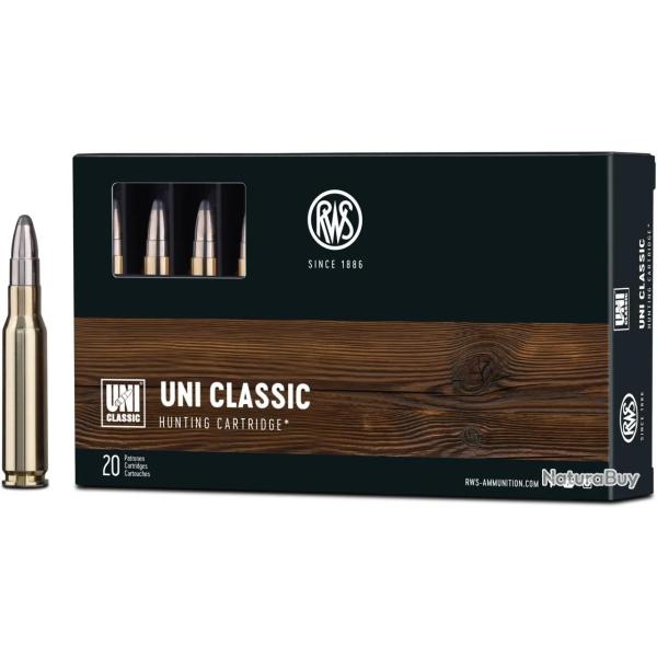 Balles RWS 30R Blaser Uni Classic 180 gr