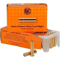 Cartouches RWS 9mm Flobert double charge n8