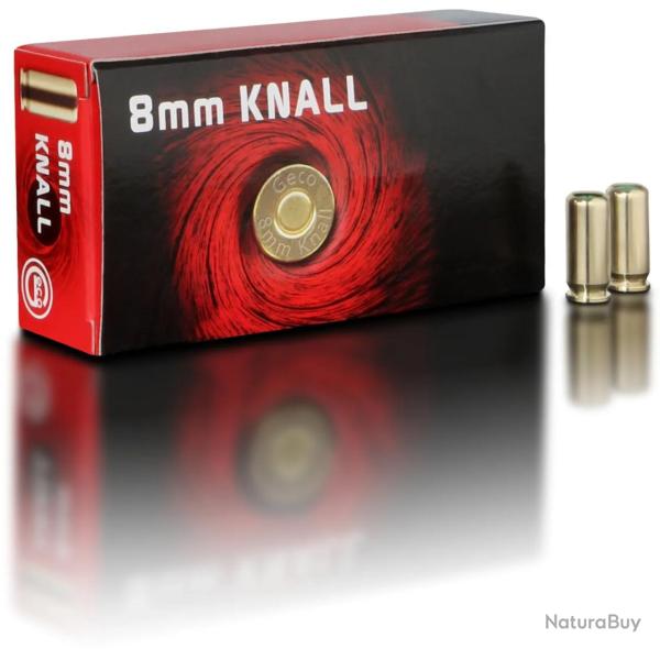 Balles Geco 8mm � blanc x50