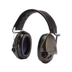 Casque antibruit &eacute;lectronique Sordin Supreme - Vert