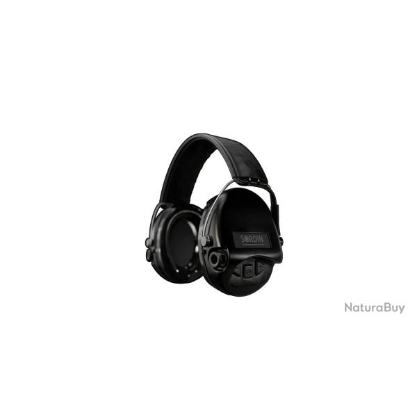 Casque antibruit �lectronique Sordin Supreme Pro - Noir