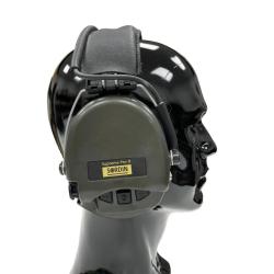 Casque antibruit &eacute;lectronique Sordin Supreme Pro X Gel - Vert
