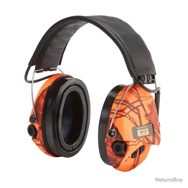 Casque antibruit �lectronique Sordin Supreme Pro X LED - Blaze