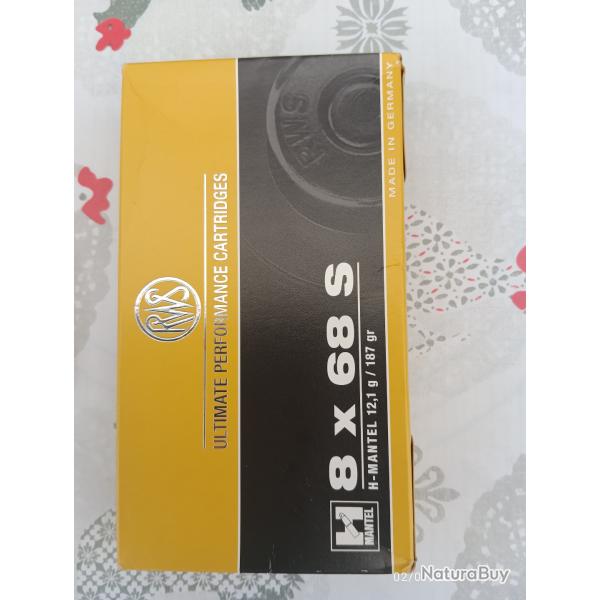 Balles 8x68 S
