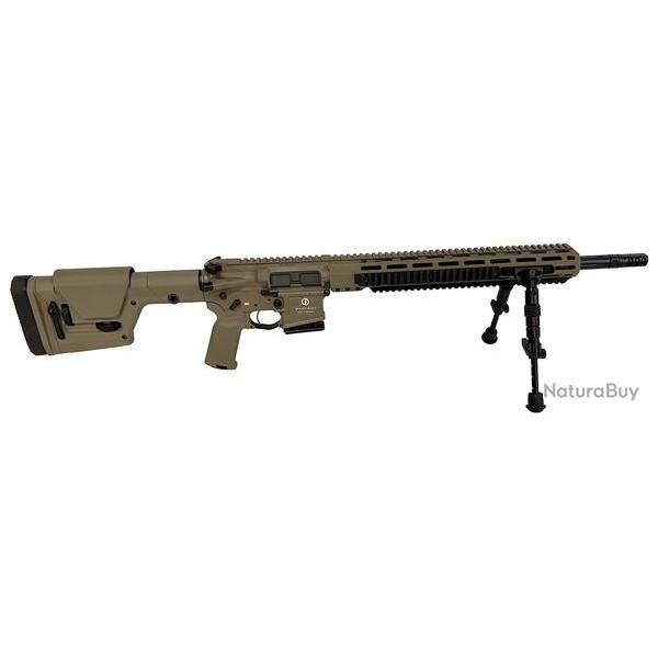 Carabine semi auto Schmeisser AR15 DMR FDE cal.223 rem 10+1cps canon 46cm filet�