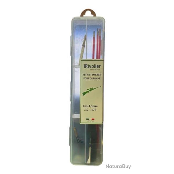 Kit de nettoyage pour carabine calibre 4.5mm sous blister