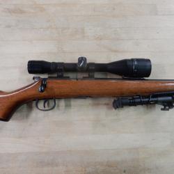 CARABINE NORINCO JX15 + BI-PIED + LUNETTE HAMMMERLI 6X42 OCCASION TRES BON ETAT