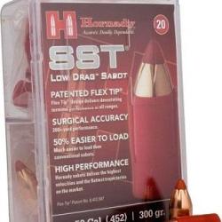 Ogives Hornady cal 50 Sabot Low sst 300 gr