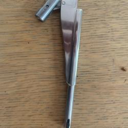 levier de chargement inox pour remington 8"
