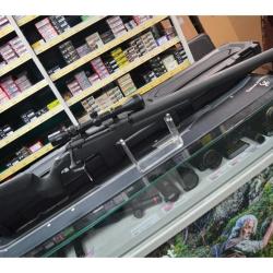 CARABINE A VERROU SAVAGE AXIS XP II CUSTOM SILENCE CALIBRE 222 REM + LUNETTE NEUVE