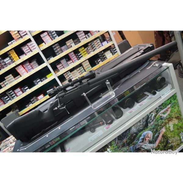 CARABINE A VERROU SAVAGE AXIS XP II CUSTOM SILENCE CALIBRE 222 REM + LUNETTE NEUVE