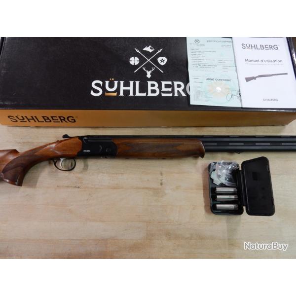 FUSIL SUPERPOSE SUHLBERG BLACK CAL 20/76 CANON 71 CM OCCASION PARFAIT ETAT
