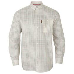 Destockage - Chemise Harkila Allerstorn red / white