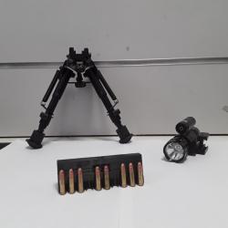 Lot : accessoires pour carabine