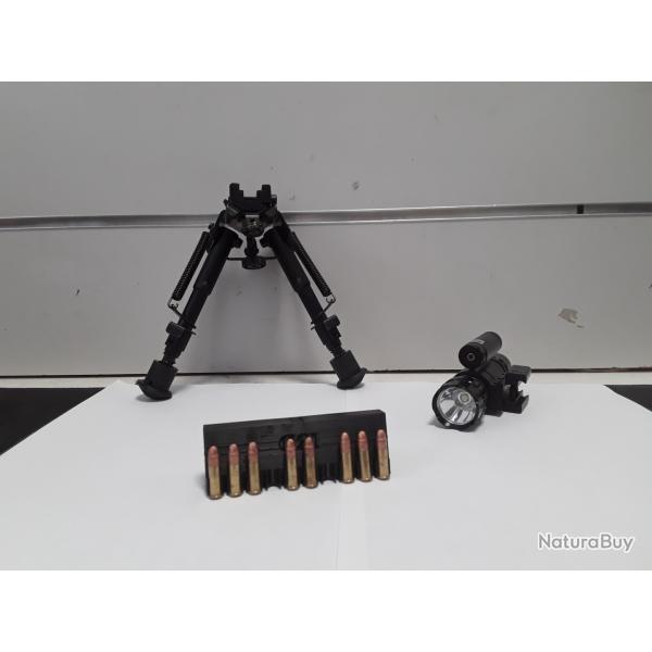 Lot : accessoires pour carabine