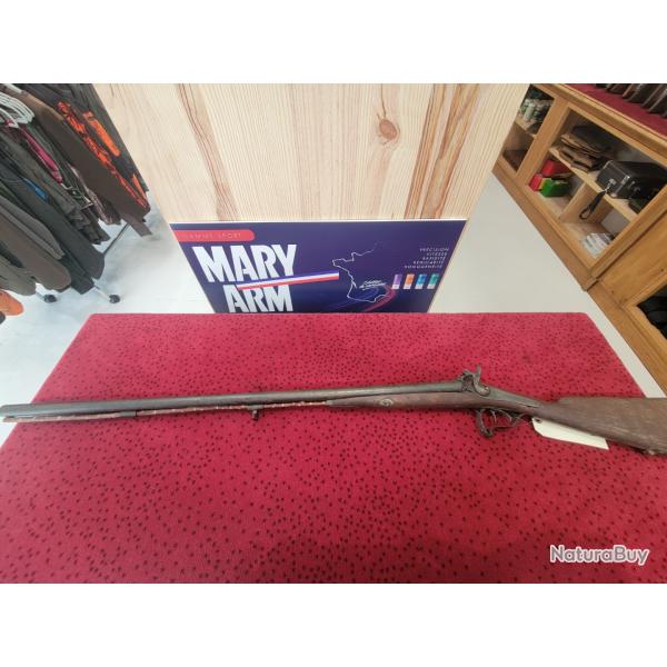 Fusil a chien poudre noir calibre 16