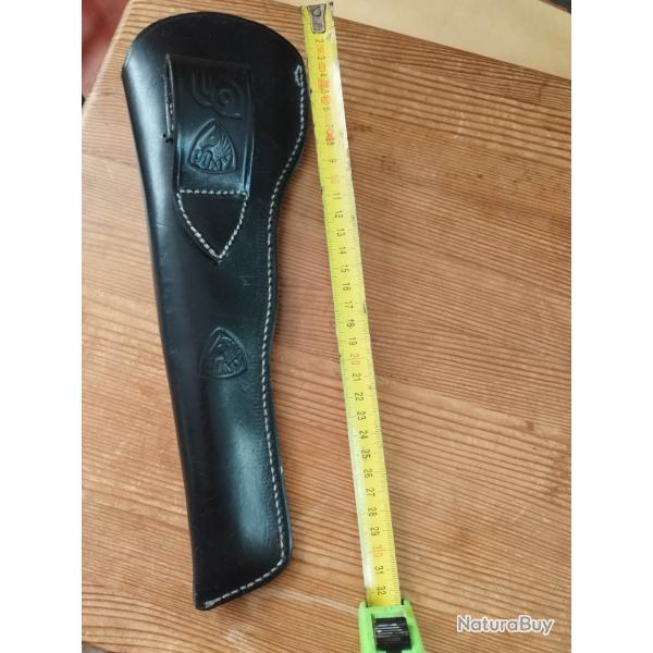 Holster revolver cuir grand mod�le