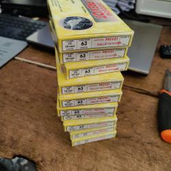 Lot de 11 bo&icirc;tes de calibre 32 PREVOT