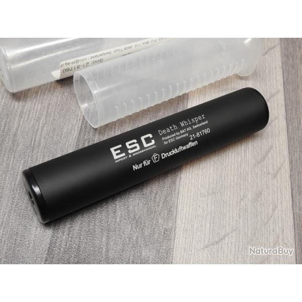 Silencieux / mod�rateur Esc death whisper pour CO2 et air comprim�