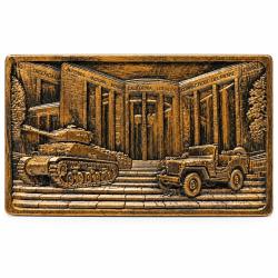 Bas relief M&eacute;morial de Bastogne