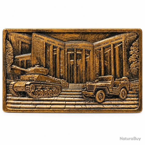 Bas relief M�morial de Bastogne