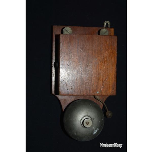 ANCIENNE SONNETTE DE TELEPHONE EPOQUE 1900/1920-TELEPHONE VINTAGE