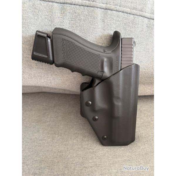 V�ritable holster kydex �tuis sur mesure glock 17 gen 4