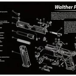Tapis de nettoyage Walter PPQ pour Bimi1911.