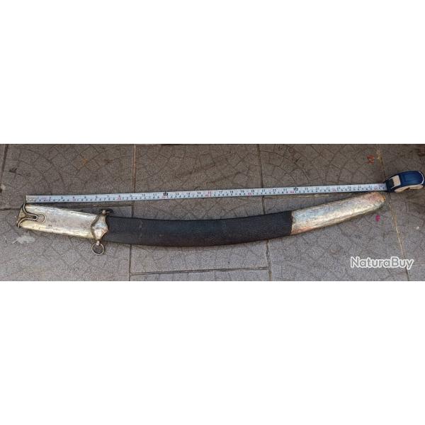 fourreau de sabre orientale pala argent dor�