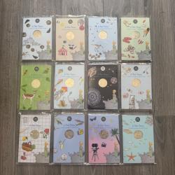 Collection de 24 pi&egrave;ces &laquo;&nbsp;le beau voyage du petit prince&nbsp;&raquo;