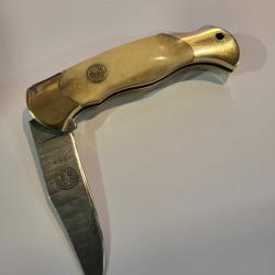 Couteau de poche collection B&ouml;ker Mod&egrave;le Annuel 1985 / Damas
