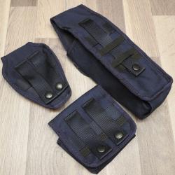 NEUF : Lot GK Pro Police Municipale - Porte-menottes / porte-a&eacute;rosol / poche &agrave; gants
