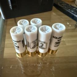 Vends 19 cartouches 12/76 steel cal 2 diam 3.75mm