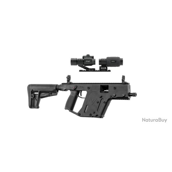 Pack Carabine KRISS vector SBR gen2 6.5" cal.22LR noir point rouge magnifier UMAREX mps3 (2.1033)