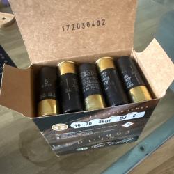 Boite complete de 25 cartouches 16/70 cal 6 36g eric millet